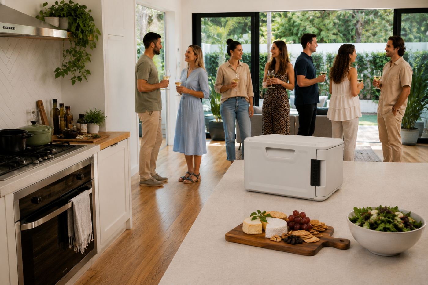 Host pacing kitchen